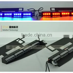 1W*32 LED (32W) Super Bright Dash Strobe Light Red Blue 12V Car Strobe Light Dash Light(XN-248B) thumbnail-1