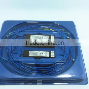 LC SM Connector 1*2 FBT Splitter With Blue Cable thumbnail-1
