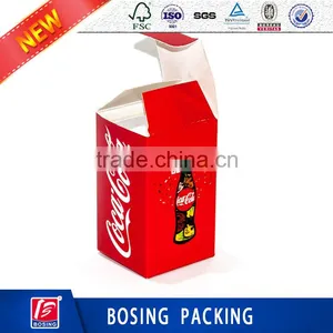 Drinks Box Beverage Paper Packaging Box With Window thumbnail-4