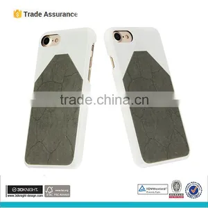 Factory Price Cement Phone Case With PC Frame Back Cover for Iphone 7 Case thumbnail-2