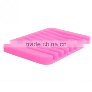 Eco-friendly Bathroom Ware Silicone Soap Dish Holder thumbnail-5