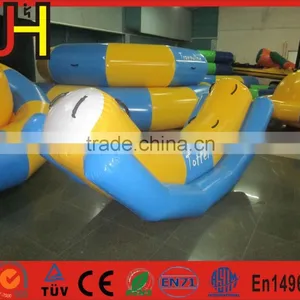 Custom Floating Inflatable Airplane Water Rider Toys thumbnail-4