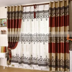 Customized Window Curtain Fabric Fire Retardant Blackout Fabric for Bedroom thumbnail-5