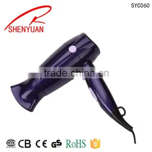 1400W -1600W High Power Travel Hair Dryer With New Function Dual Voltage thumbnail-5