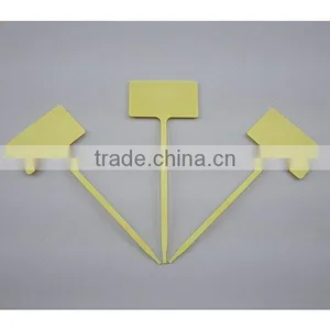 13cm Plastic Yellow Nursery Pot Plant Bed Label Garden Label thumbnail-3