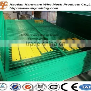 Pipe Frame Colorful Powder Coated Welded Wire Mesh Temporary Fence thumbnail-5