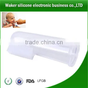 2017 Food Grade Silicone Baby&infant Finger Tooth Brush thumbnail-1
