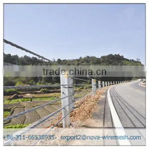 Cable Wire Fence / Highway Guardrail Cable Barrier thumbnail-5