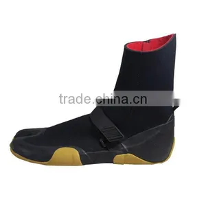 Mens Flat Diving Shoes, Black Wading Shoes, Comfortable Fishing Shoes thumbnail-3