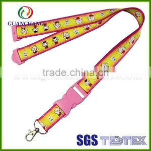 On China Market Custom Funny Pretty Cartoon Logo Lanyards for Kids thumbnail-3
