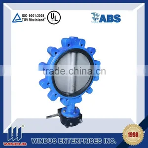 DN1400 PN64 Cut-off Butterfly Valve thumbnail-1