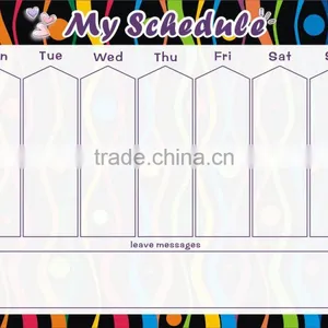 Dry Erase Daily Magnetic Planner Easy Wipe Up Weekly Planner Whiteboard Kids Whiteboard Calendars thumbnail-1