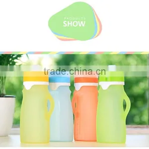 Baby Squeeze Bottle 100% BPA Free Make From Medical Grade Liquid Silicone thumbnail-1
