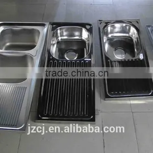 JZ-365 80x43 201single Bowl Single Tray Stainless Steel Kitchen Sink thumbnail-3