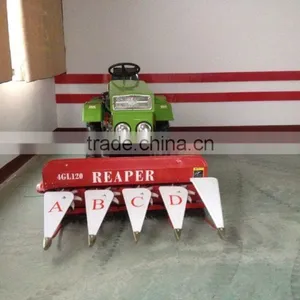 Mini Tractor With Rice Reaper thumbnail-1