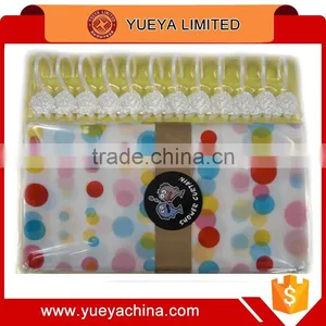 Waterproof PVC Shower Curtain Bath Curtain Attached With 12 Hooks thumbnail-4