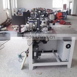 Pvc Edge Banding for Particle Board MFB50SA Semi-auto Curve Pvc Edge Bander Machine thumbnail-2
