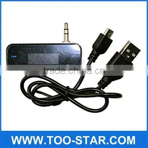 High Quality Car Mp3 Player 3.5mm fm Transmitter thumbnail-4