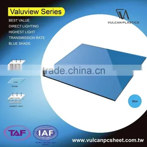 Plastic Polycarbonate Solid/ Corrugated Sheets (Valuview Blue Series) thumbnail-5