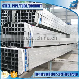 15/15/0.8mm Scaffolding Profile Steel Pre Galvanized Square thumbnail-1