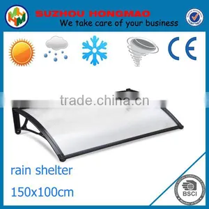 Outdoor Polycarbonate Rain Canopy Awning for Window Awning or Door Canopy thumbnail-4