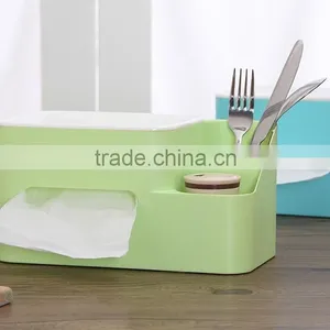 Wholesale Stock Desktop Nakpin Storage Box Napkin Holder thumbnail-3