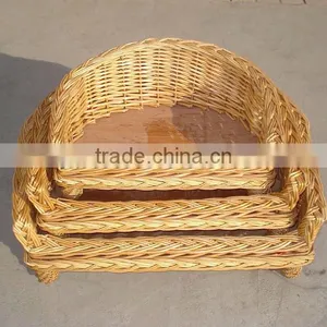 Wicker Dog Basket thumbnail-2