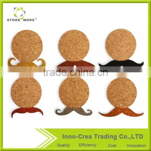 Moustache Shape Funny Home Cork Place Mat thumbnail-1