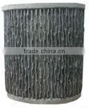 VIET NAM VERTICAL ROCK CEMENT POT thumbnail-1