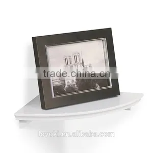 Home Decor MDF Wood Corner Shelf Kit 10-Inch by 10-Inch Wall Shelf thumbnail-1