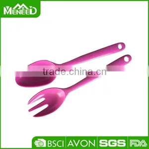 Solid Color Durable Kitchen Dinnerware Superior Pink Cooking Spoons thumbnail-1