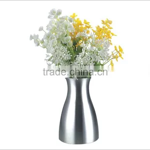 Modern Design Home Decoration Stainless Steel Flower Vase thumbnail-1