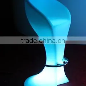 New Style Night Club Glowing Furniture Led Illuminated Bar Stool Parts thumbnail-3
