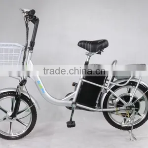 CE 36V 18 Inch Carbon Steel Electric Bike e City Cycle Electric Bike thumbnail-2