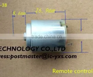 RP-260-CN-2295-38 Dc6V 10000rpm Miniature dc Motor Toy Motor Strong Magnetic Carbon Brush Motor thumbnail-1
