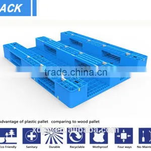 Plastic 3 Runners Racking Plastic Pallet thumbnail-2