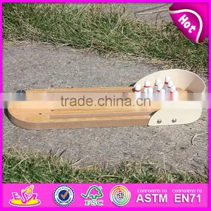 2016 Hot Sale Baby Wooden Bowling Toy, New Design Children Wooden Bowling Toy W01A141 thumbnail-4