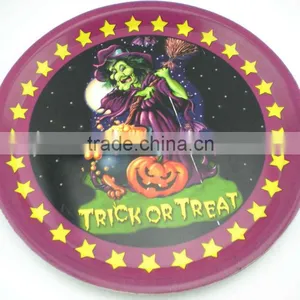 Halloween Cheap Plastic Charger Plates thumbnail-1