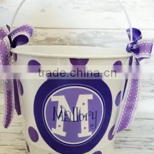 Recyclable Tin Ice Bucket With Handle 4'' thumbnail-1