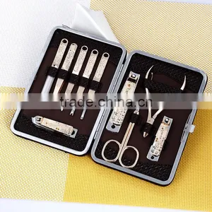 10pcs Set Men Beauty Equipment Nail Clippers Manicure Set thumbnail-4