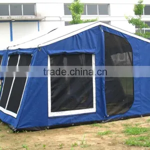 4WD Chinese off Road Military Shovel Hard Floor Camper Trailer Tent thumbnail-2
