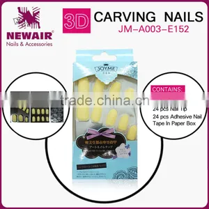 Imported ABS Full Cover 3D Nail Art Design Tips thumbnail-3