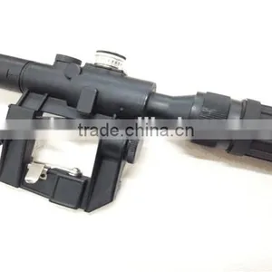 Military Standard Riflescope With SVD 4X24 Red Illuminated Reticle Rifle Scope thumbnail-6