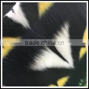 Hot Selling Wholesale Customized Special Print High Quality Softtextile Faux Fur Upholstery Fabric thumbnail-4