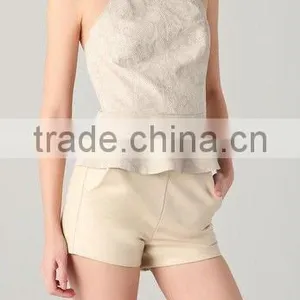 12TT012 Python Skin Printing TBSP Brought Suede Tank Top thumbnail-1