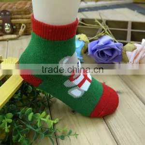 New Design Very Cheap Baby Socks Christmas Sock Made in China thumbnail-5
