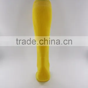Yellow Knee High Nylon Football Socks Men thumbnail-6