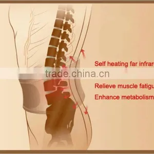 Body Healthcare Comfortable Heating Back Support Strap Nano Lumbar Support thumbnail-6