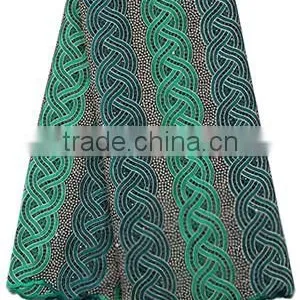 Comfortable Muti-color Beautiful Textile French Lace African Cord French Lace FL 1393 thumbnail-2