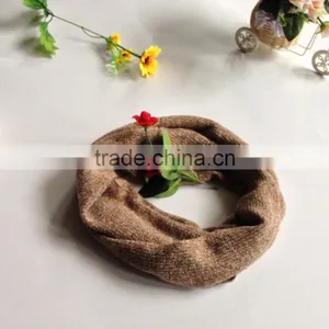 Acrylic Coffee Color Fashion Winter Knitting Scarf/neck Warmer Factory thumbnail-1